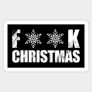 Offensive Christmas F**k Christmas Sticker